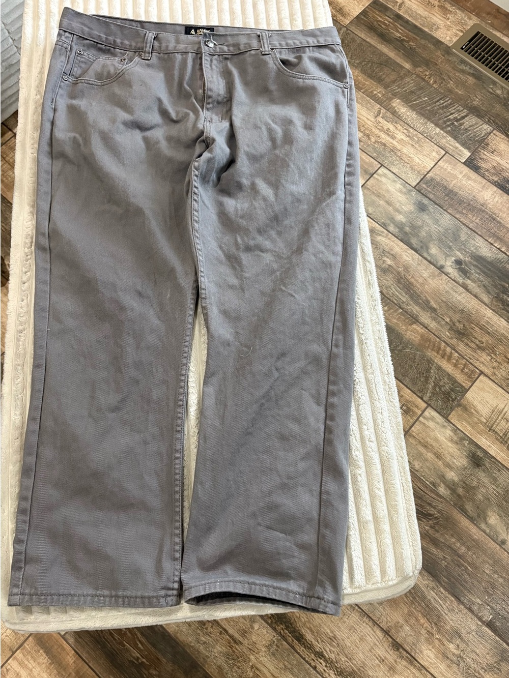 Access Men's Casual Pants in Gray - Size 44x32